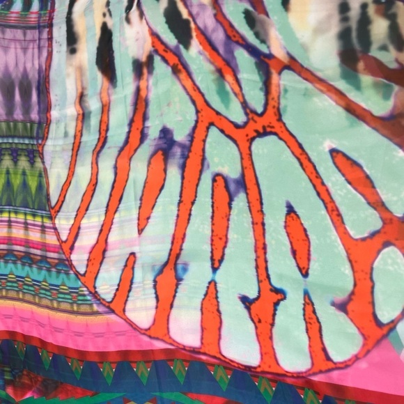 Digimark Series Printed Scarf Collection 19 Colorful Whimsical Modern Fairy NWT - Picture 4 of 7